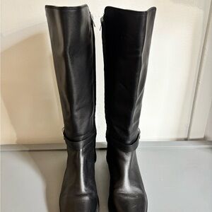 Coach Black Over the Knee Boots